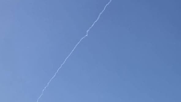 יירוטים באזור אשדוד ואשקלון בעקבות שיגור רקטה מרצועת עזה