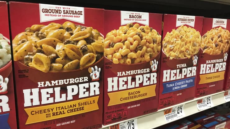 Hamburger Helper (צילום: Carolyn Lessard/AP) Hamburger Helper