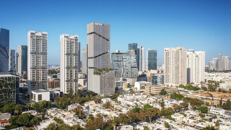 הדמיית פרויקט הסוללים בתל אביב