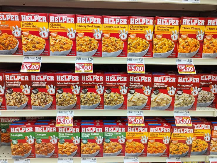 Hamburger Helper (צילום: shutterstock\PJ McDonnell) Hamburger Helper