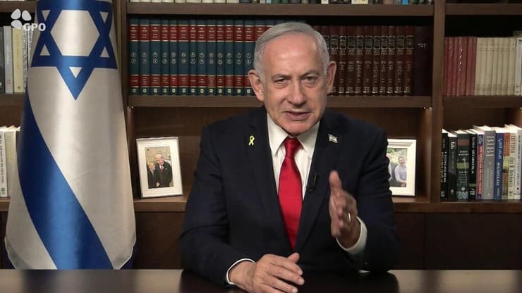 נתניהו בסרטון תגובה להכרת מדינות במדינה פלסטינית