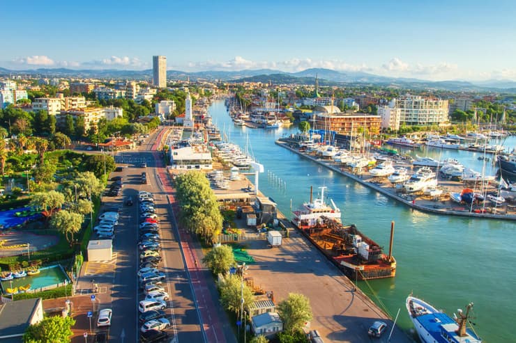 The city of Rimini, which hosts one of the most important tourist events of the year