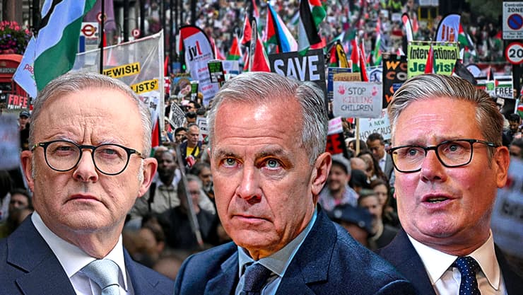  מנהיגי בריטניה, אוסטרליה וקנדה