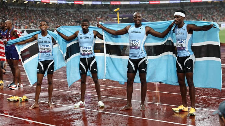 הפתעה גדולה. הרצים של בוטסואנה