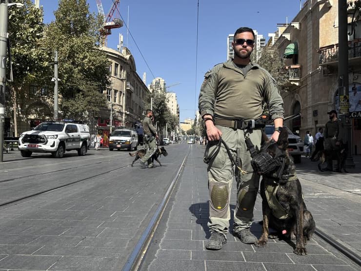 ירושלים, היום (צילום: גיל יוחנן) היערכות ביטחונית לערב ראש השנה בירושלים