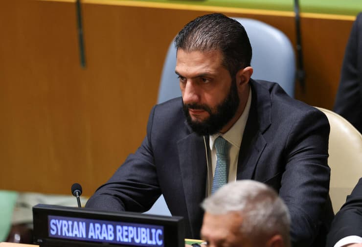 الجولاني رئيس سوريا في الجمعية العامة للأمم المتحدة في نيويورك