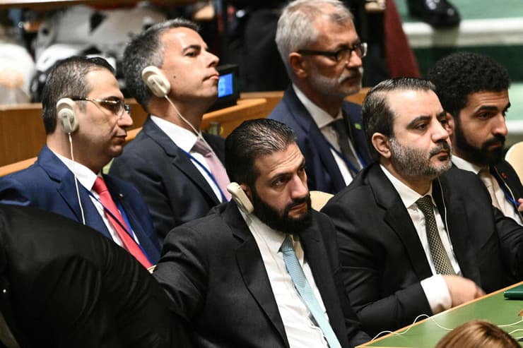 الجولاني رئيس سوريا في الجمعية العامة للأمم المتحدة في نيويورك