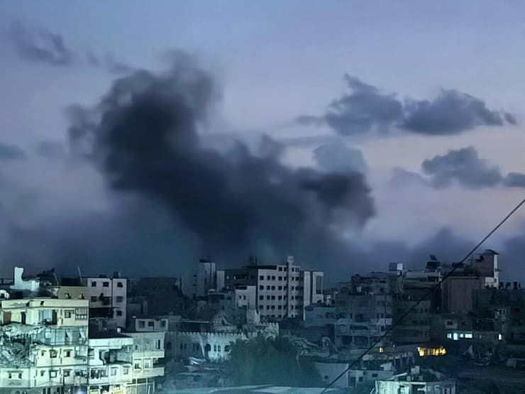 תקיפה בעיר עזה