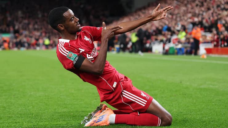 אלכסנדר איסאק שער בכורה בליברפול נגד סאות'המפטון