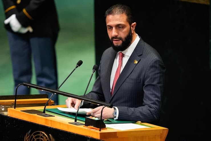الجولاني رئيس سوريا في الجمعية العامة للأمم المتحدة في نيويورك