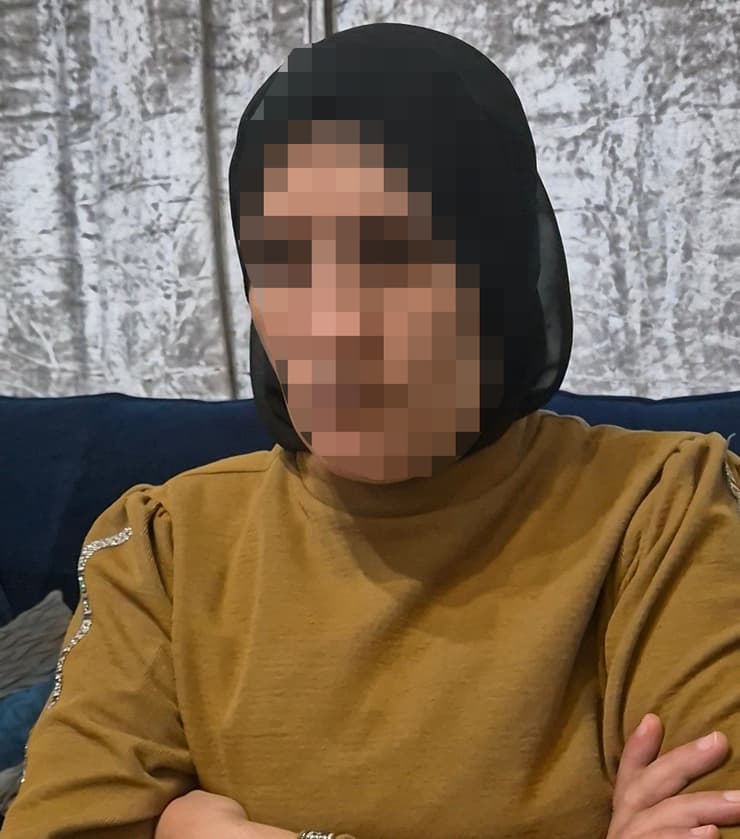 רמרה, אמו של מוחמד חאג' יחיא, שהתמוטט בבית הספר ואושפז במצב קשה