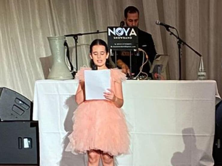 "רציתי לעזור לילדים וחיילים שקשה להם להתמודד עם המלחמה". נועה בבת המצווה   