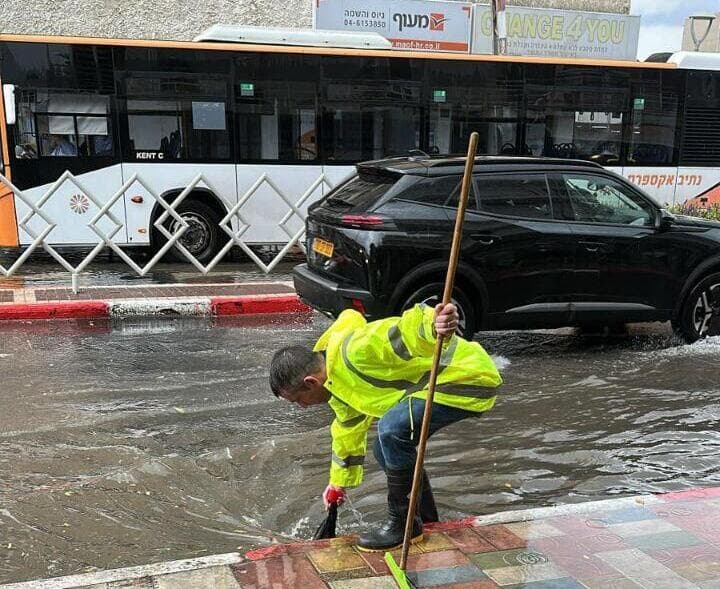 הצפה בנהריה