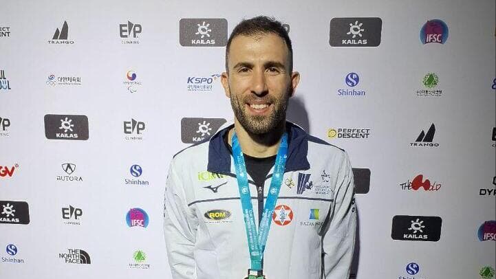 מור ספיר (צילום: גל גלאובר) המטפס הפראלימפי מור ספיר