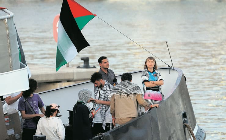 גרטה טונברג על המשט לעזה