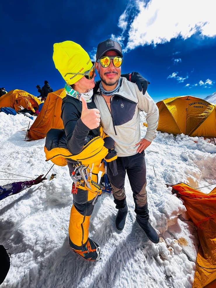 נימס פורג'ה הנאפלי ששבר שיא טיפוס של 14 הפסגות בפחות מ-6 חודשים