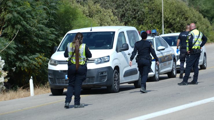 זירת החשד לרצח בכביש 334