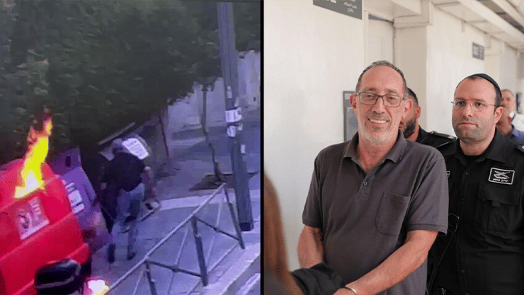 עמוס דורון בדיון להארכת מעצרו בשלום ירושלים