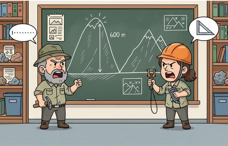 יש מושגים שגם המדענים עצמם מתקשים להסכים ביניהם על הגדרה אחת מחייבת שלהם. מה ההבדל בין הר וגבעה? שני מדענים מתווכחים 