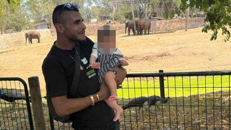 הנרצח פיראס ובנו. "קורבן לסכסוך שלא קשור אליו" הנרצח ובנו