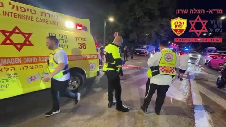 זירת הרצח בחדרה