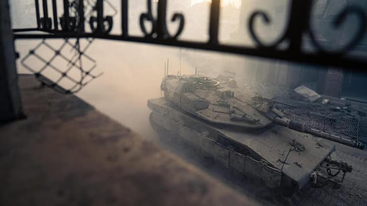 צילום: דובר צה"ל תיעוד מפעילות כוחות חטיבה 188 ברצועת עזה