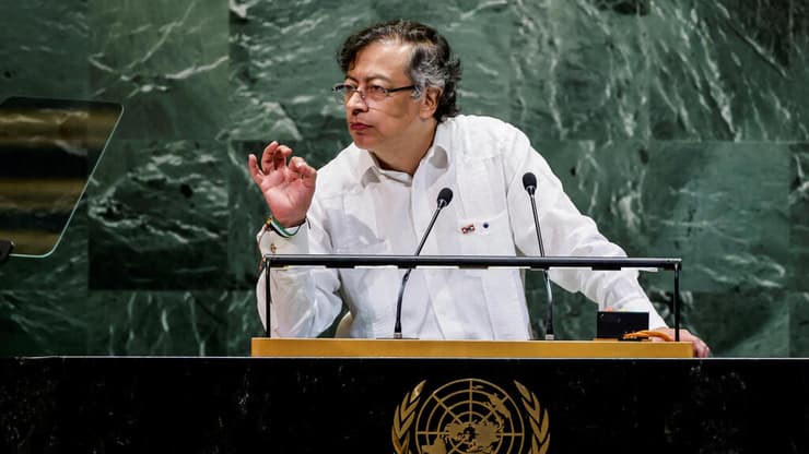 נשיא קולמביה גוסטבו פטרו