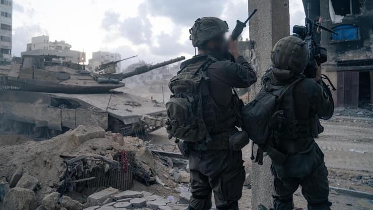 כוחות חטיבה 188 בעזה (צילום: דובר צה"ל) תיעוד מפעילות כוחות חטיבה 188 ברצועת עזה