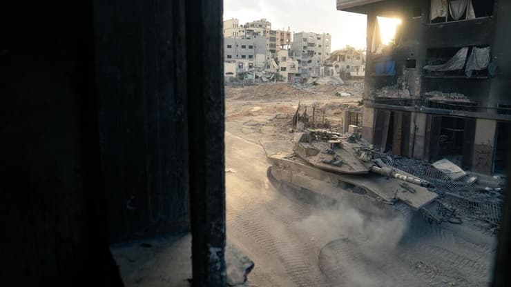 צילום: דובר צה"ל תיעוד מפעילות כוחות חטיבה 188 ברצועת עזה