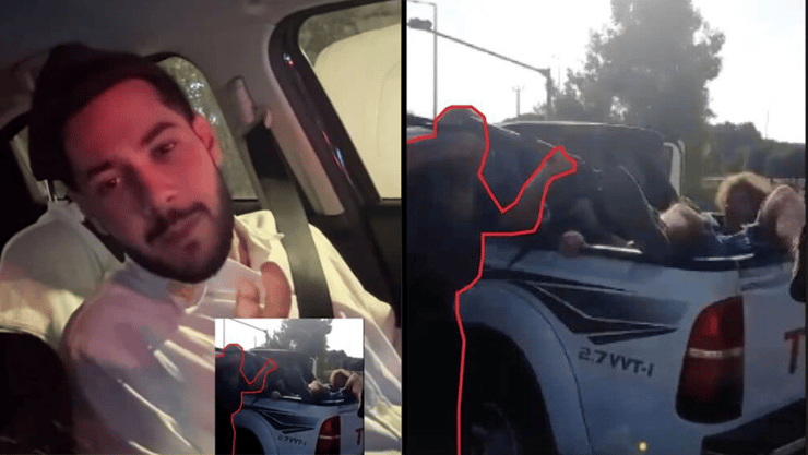 הסטורי של אלי-ה כהן באינסטגרם על חטיפתו