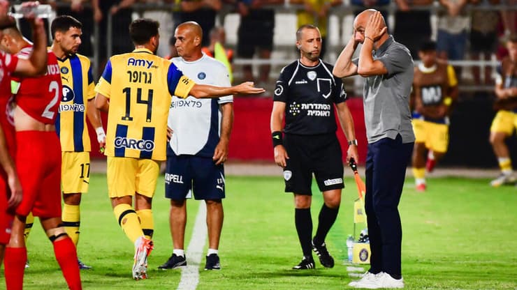 תיקו מאכזב. לאזטיץ' (צילום: נחום סגל) בני סכנין מכבי ת"א