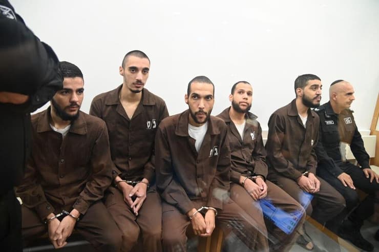 הנאשמים ברצח יגאל יהושע ז"ל בבית משפט המחוזי בלוד