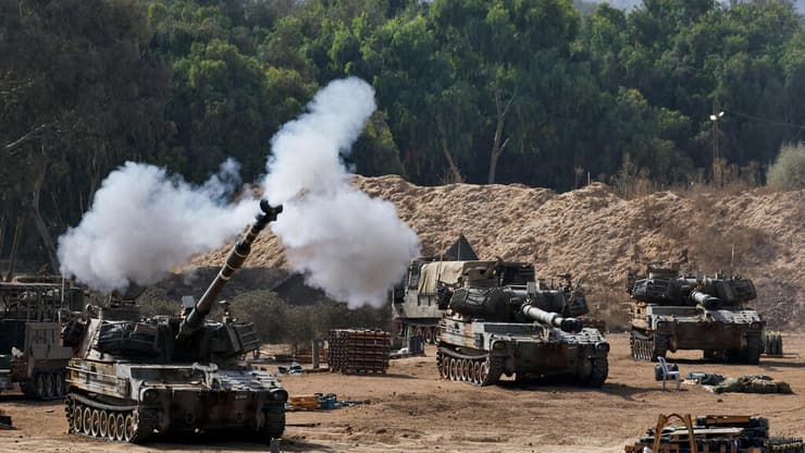 ירי פגזים לעבר הרצועה