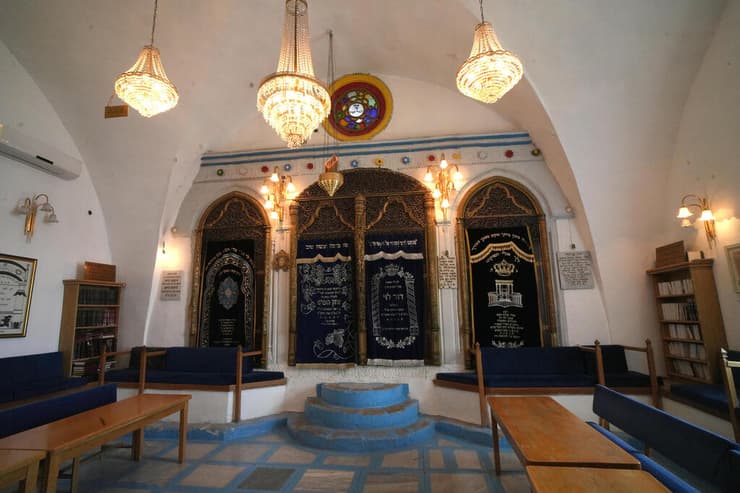 בית הכנסת האר"י הספרדי בצפת. האר"י קשר את החבורה שלו לחכמים מימי המשנה (צילום: אפי שריר) בית הכנסת האר"י הספרדי