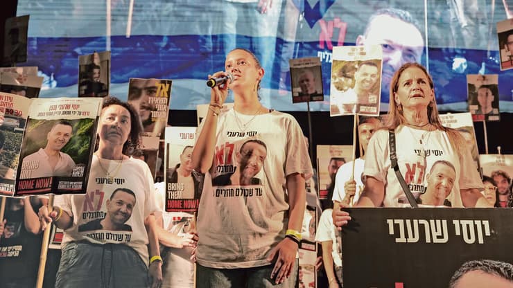 "הבנות זועקות לחזרה של אבא". נירה שרעבי (צילום: דנה קופל) yk14531364