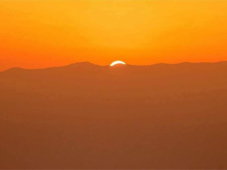 הר ברך בזריחה