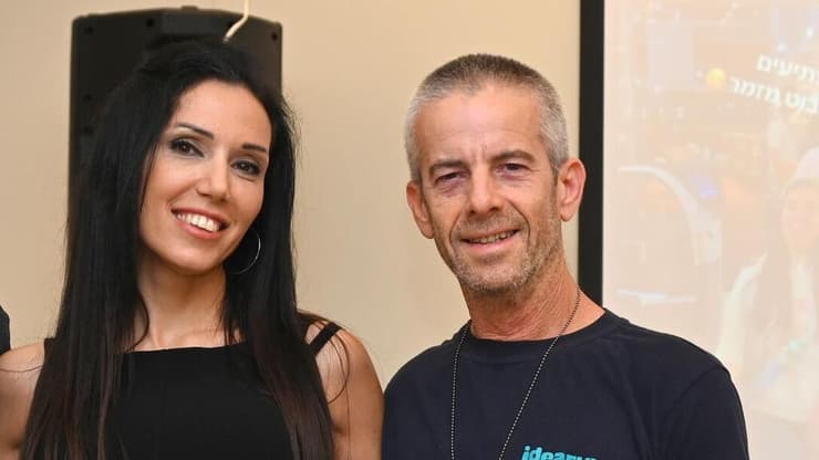 גיל גולדשטיין, ממקימי IDEAFUND וד"ר לירז מרגלית (צילום: ליאת מנדל) גיל גולדשטיין (מימין), ממקימי IDEAFUND