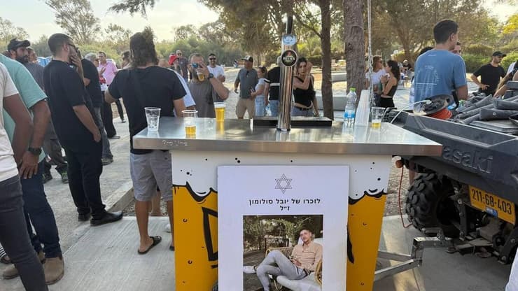 קבורתו של יובל סלומון ז"ל