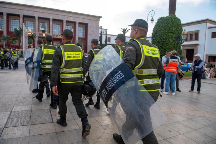 רבאט מרוקו הפגנות מחאות רפורמה בריאות ו חינוך