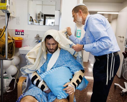 יאיר אחרי הפציעה, 18 באוקטובר 23'