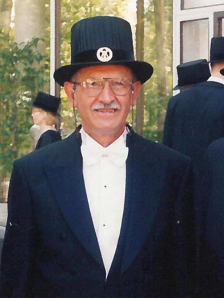 פרופ' מאיר וילצ'ק בטקס קבלת פרס בשבדיה