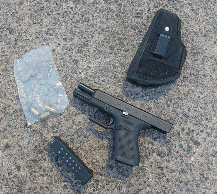 אמל"ח שנתפס על ידי מסתערבי מג"ב איו"ש בשכם