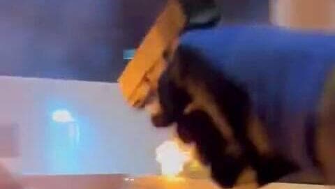 תיעוד: הצתת רכבים וירי לעבר בית בסכנין