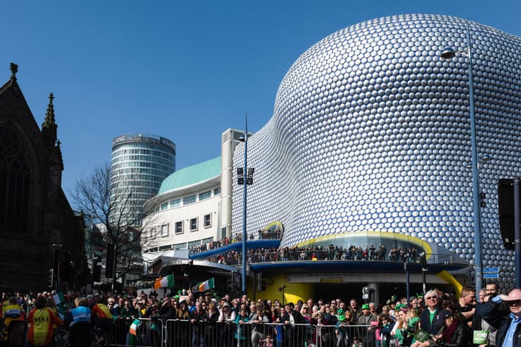 שכונת Digbeth. ברמינגהם (צילום: Shutterstock) שכונת Digbeth. ברמינגהם