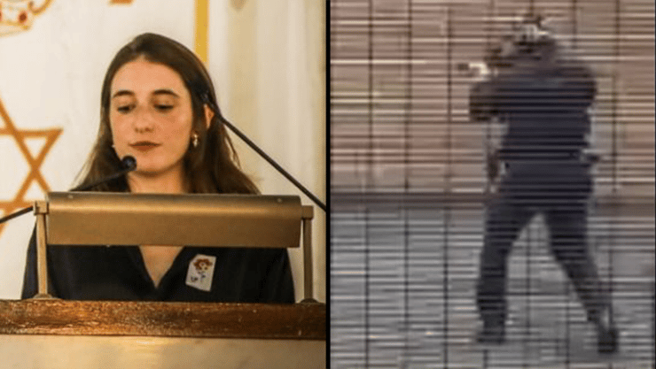 ניצן שלזינגר לפני שנה ב בית ה כנסת ב מנצ׳סטר