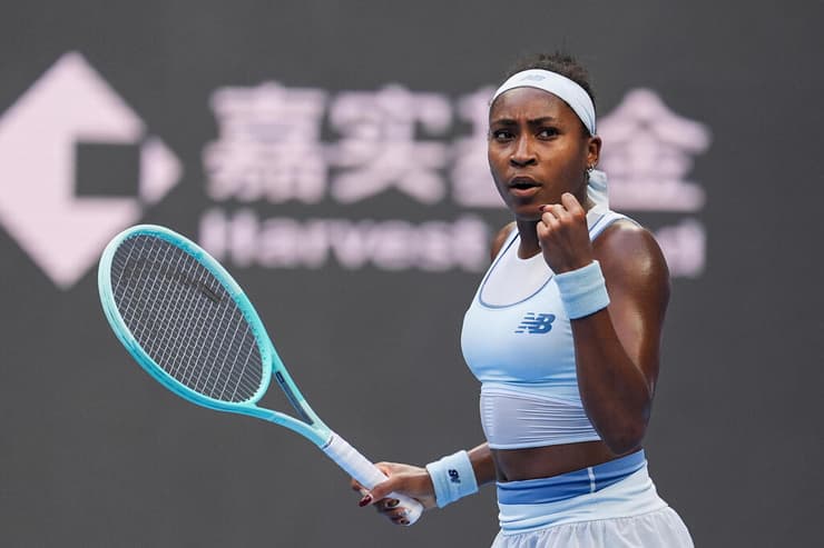 הטניסאית האמריקאית קוקו גוף