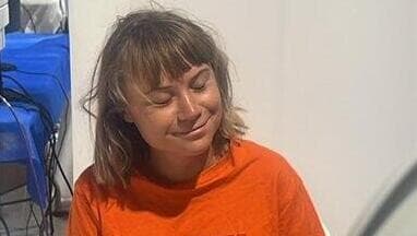 גרטה טונברג בהגעת המשט לישראל