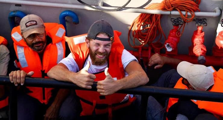 פעילים על הספינה, בהגעת המשט לישראל