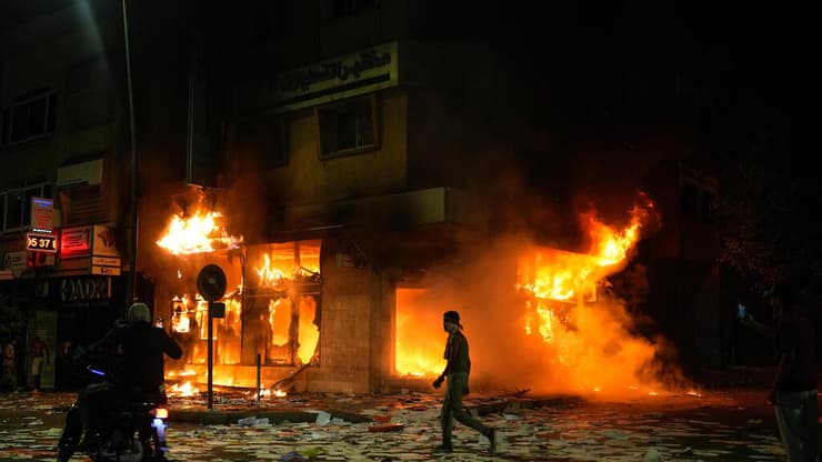 הפגנה בקזבלנקה שבמרוקו בדרישה לשירותים ציבוריים טובים יותר