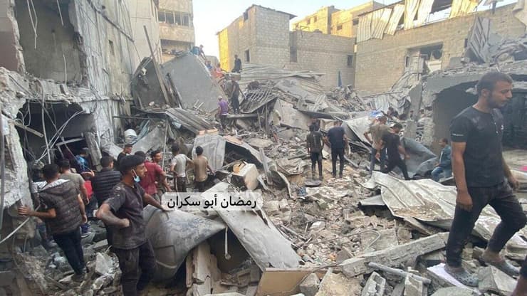 תקיפה של בית בשכונת א-תופח